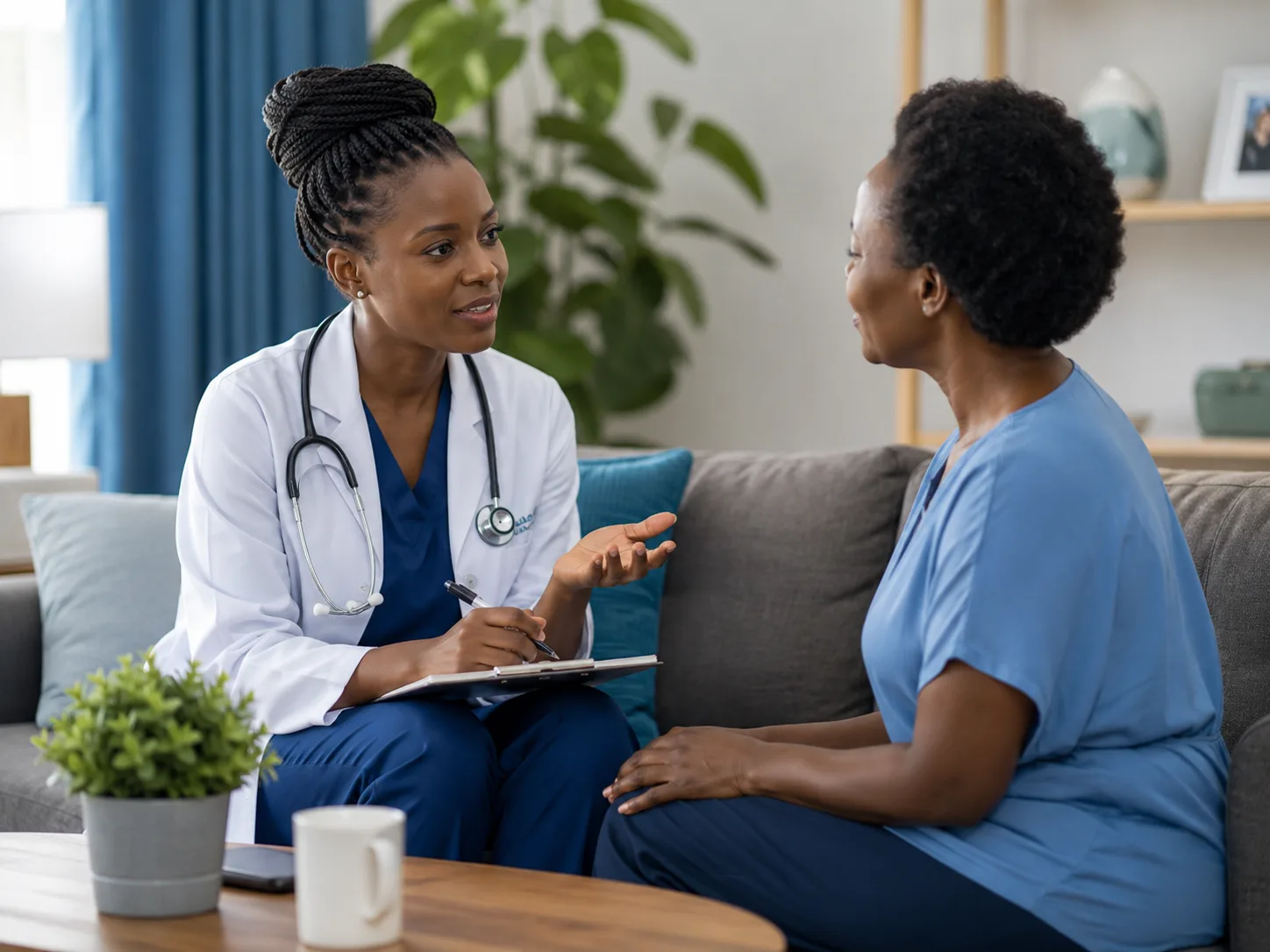 Registered nurse providing professional home care nursing in Nairobi